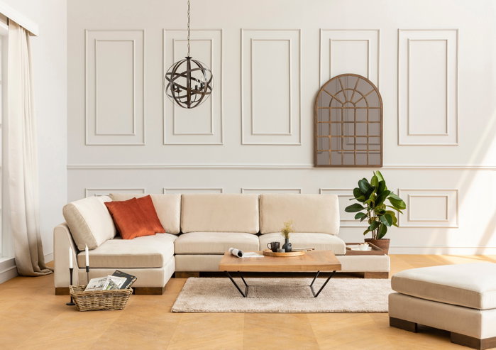 Atelier Del Sofa Tulip Corner Left Beige